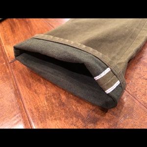 Gustin #159 Japan Olive Selvedge size 34 Slim